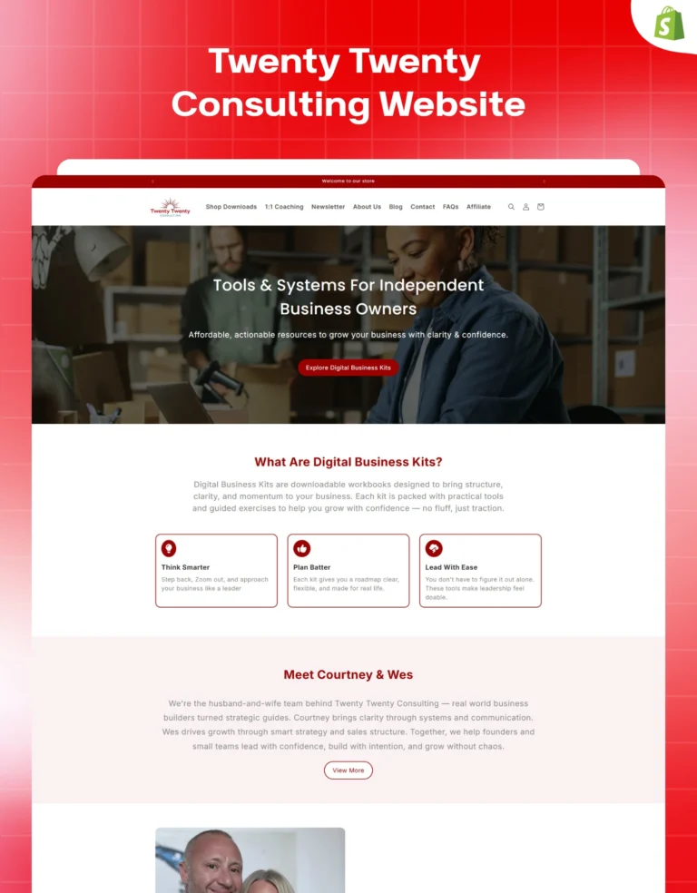 Twenty Twenty Consulting